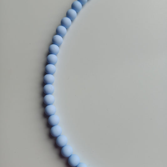 Ketting Icy blue 6mm