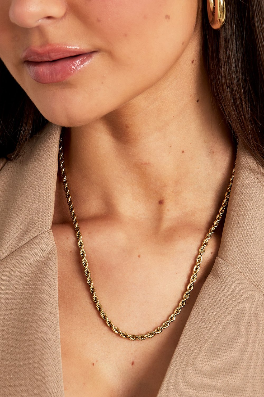 Ketting Gedraaid extra lang
