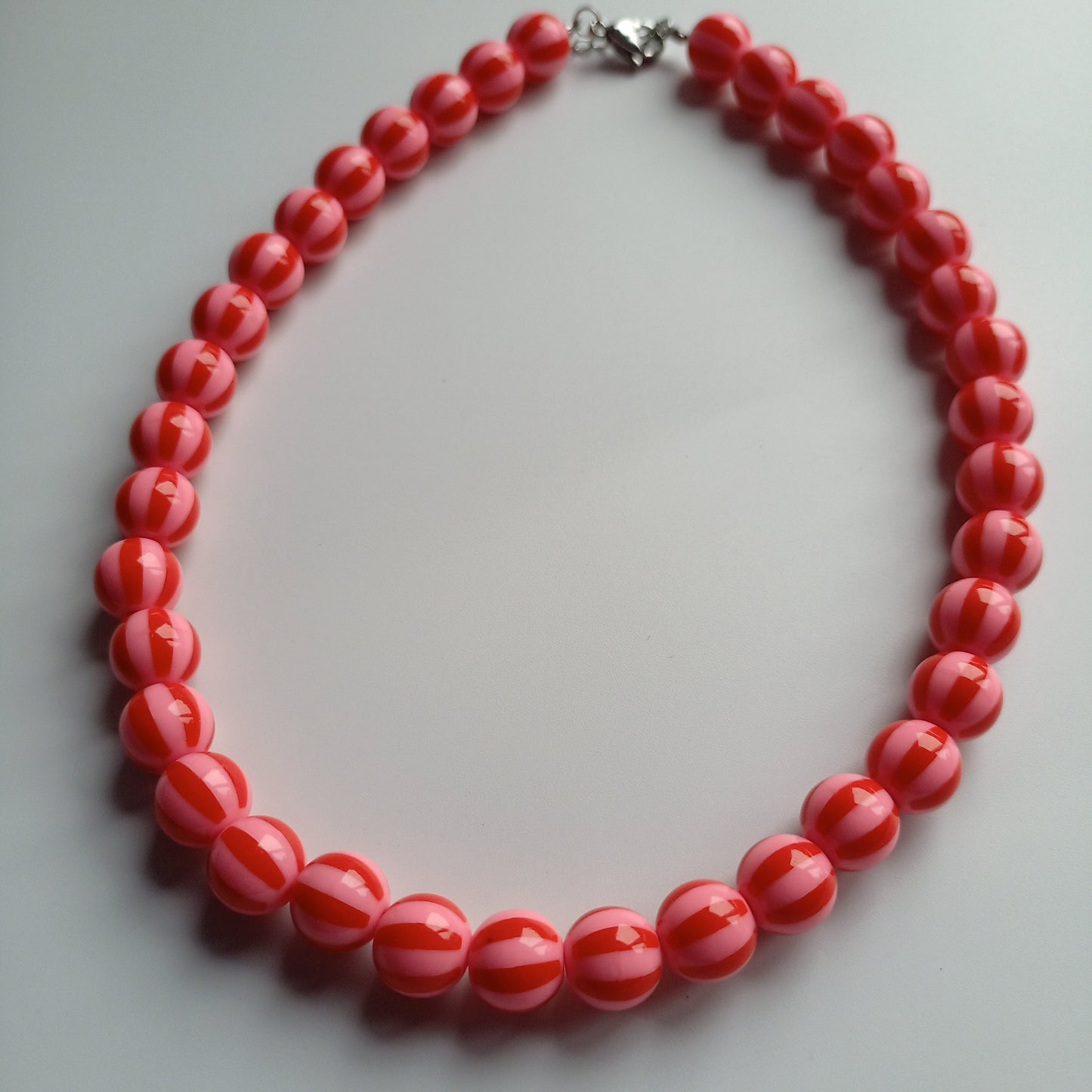 Ketting Zuurstok rood 12mm
