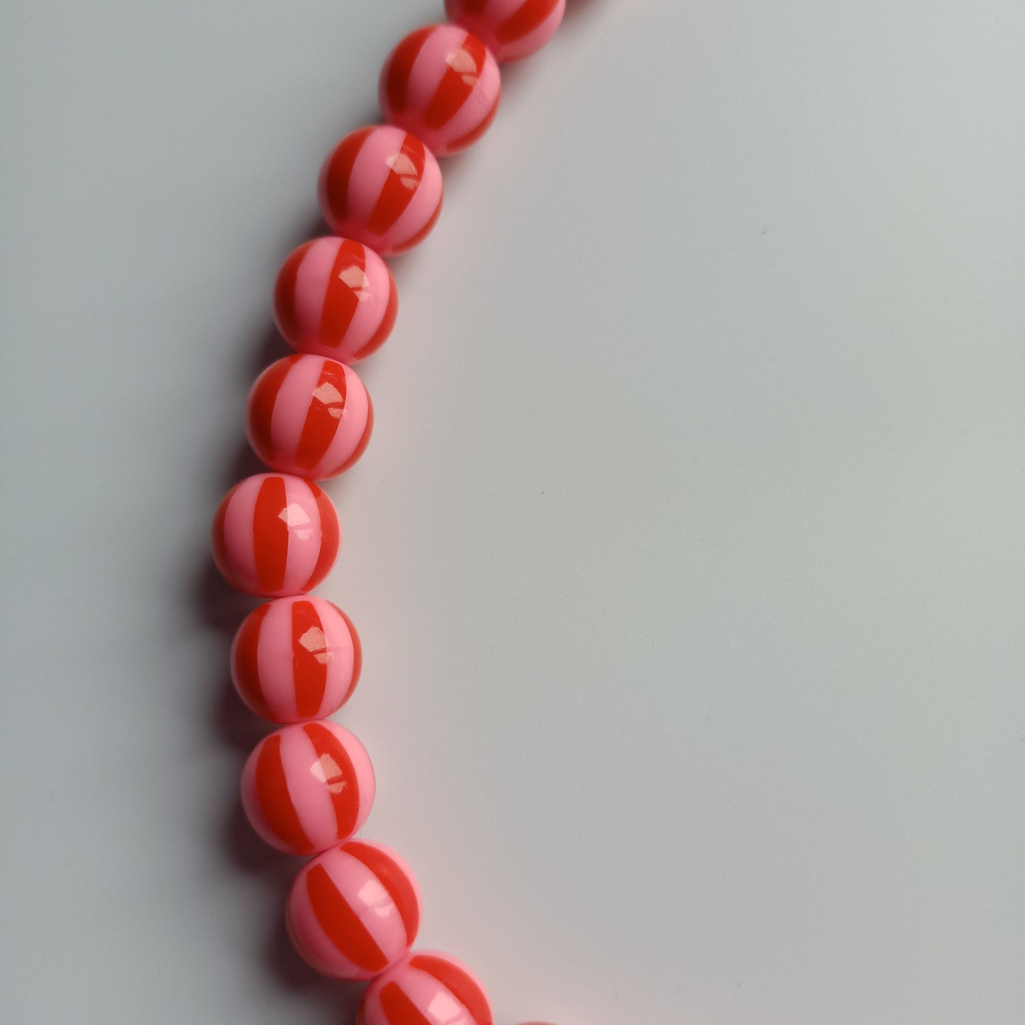 Ketting Zuurstok rood 12mm