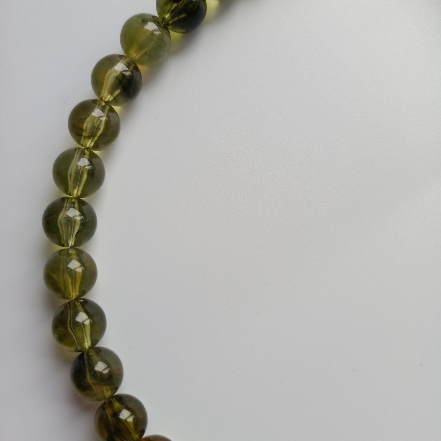 Ketting Green marble 12mm