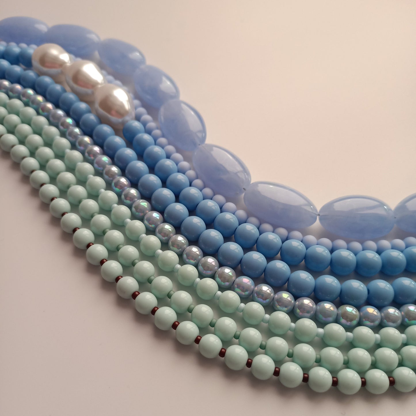 Ketting Aqua 8mm