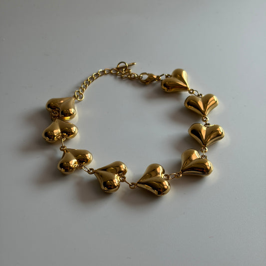 Armband Hartjes