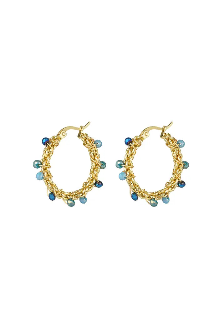 Oorbellen Bright bead