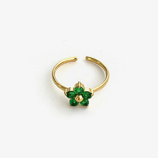 Ring Diamond flower