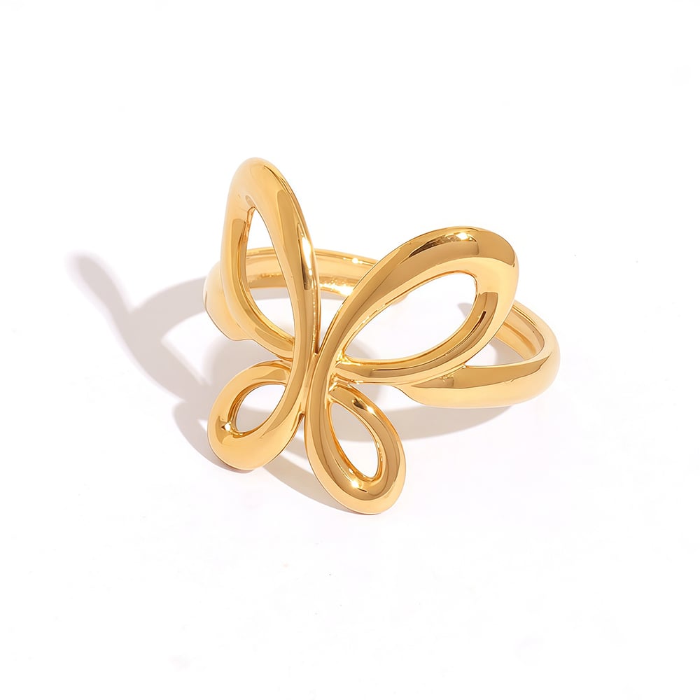 Ring Retro vlinder